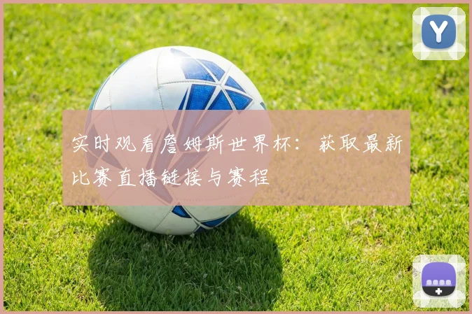 实时观看詹姆斯世界杯:获取最新比赛直播链接与赛程